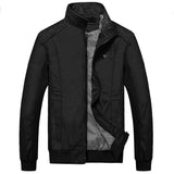 Military Slim Fit Polo bomber Jacket  (2 colors) - Indigo-Temple