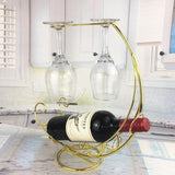 Prestige™ Hanging Wine & Glass Holder