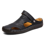 Genuine Leather Roman Summer Sandals For Men