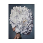 Lady Flower Art Canvas Painting