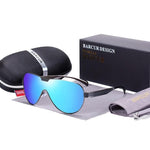 jo222  BARCUR Driving Polarized Sunglasses Men Brand Designer Sun glasses for Men Sports Eyewear lunette de soleil homme