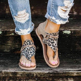 Animal Print Style Sandals For Women