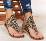 Animal Print Style Sandals For Women