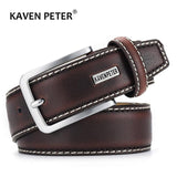 Kaven Peter™ Luxury Genuine Leather Belt For Men