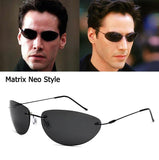JackJad™ Matrix Neo Style Rimless Polarized Sunglasses