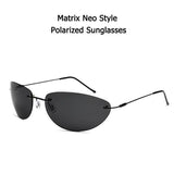 JackJad™ Matrix Neo Style Rimless Polarized Sunglasses
