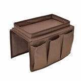 SofaComfort™ Sofa Arm Tray and Storage Bag Organizer