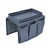 SofaComfort™ Sofa Arm Tray and Storage Bag Organizer