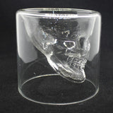 Double Wall Designer Skull Head Shot Glass 25ml-250ml ***2pcs***