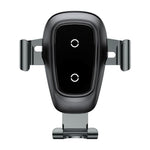 Baseus™ Gravity Auto-lock Car Mount With 10W Wireless QI Charger