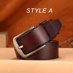 DWTS Luxury Genuine Leather Belt For Men