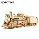 Locomotive Mechanical 3D Wooden Puzzle