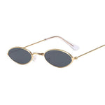 Retro Small Oval Sunglasses for Women