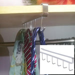 Punch-Free Multifunctional Storage Shelf Hanger