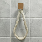 Multipurpose Vintage Bathroom Stick-On Hanging Rope