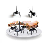 Ant Multiple Use Snack  Fork 12pcs/set - Indigo-Temple
