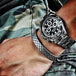 Punker - Open Cuff Bangles - Indigo-Temple