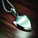 Nini - Necklace  Pendant  Titanium Steel - Indigo-Temple