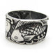 Gony -  Double Fish Ring - Indigo-Temple