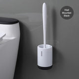 CleanExpert™ Silicone Toilet Brush with Wall Holder