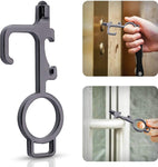Smart 4 in 1 Touch-less EDC Door Opener With Stretchable Keychain