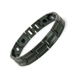 PET-  Black Stainless Steel Bracelet - Indigo-Temple