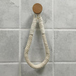 Multipurpose Vintage Bathroom Stick-On Hanging Rope