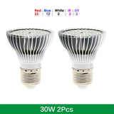 Plant Growing Full Spectrum UV IR LED E27 Lamps