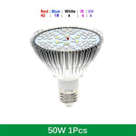 Plant Growing Full Spectrum UV IR LED E27 Lamps