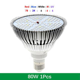 Plant Growing Full Spectrum UV IR LED E27 Lamps