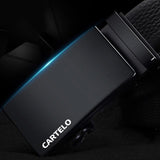 CARTELO™ Automatic Buckle Genuine Leather Belt For Men