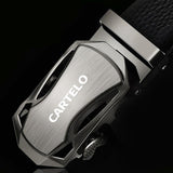 CARTELO™ Automatic Buckle Genuine Leather Belt For Men