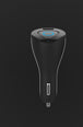 Car Bluetooth intelligent  In-Ear Earphones safety + USB charger - Indigo-Temple