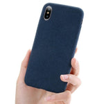 FLOVEME™ Textile Cloth Phone Case For iPhone