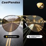 CoolPandas™ Aviation Photochromic Polarized Sunglasses