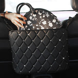 Car Luxury Leather Organizer & Handbag Holder