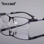 YCCRI Half-frame Prescription Reading Glasses