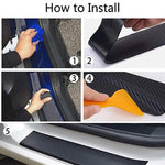 Carbon Fiber DIY Car Door Sill Guard