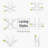 Tie-Free™ Silicone Elastic Shoelaces (12 pcs)