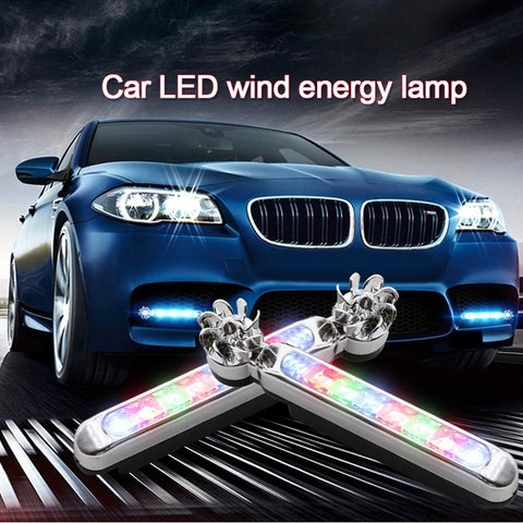 Wind-Powered External LED Car Lights (2pcs set)