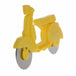 Motorcycle  Pizza Cutter - Indigo-Temple