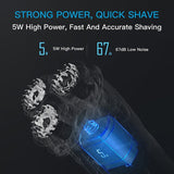 Enchen™ 3D Triple Blade IPX7 Electric Razor Shaver