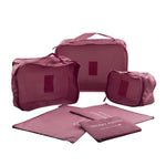 Indigo™ Travel Cubes - Perfect Luggage Organizer (6 PCS) - Indigo-Temple