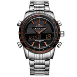 G191 Full Steel Military Wrist Watch (6 colors) - Indigo-Temple
