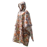 3 IN 1 MULTI-FUNCTIONAL TACTICAL PONCHO - Indigo-Temple