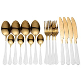 16 Pcs Stylish Stainless Steel Cutlery Set