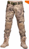 Military Pants With Knee Pads (9 colors) - Indigo-Temple