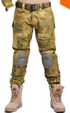 Military Pants With Knee Pads (9 colors) - Indigo-Temple