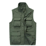 2 IN 1 waterproof Coat & Sleeveless Vest (2 colors) - Indigo-Temple