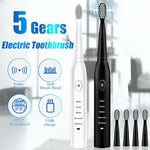 Powerful Ultrasonic Toothbrush (USB Rechargeable)